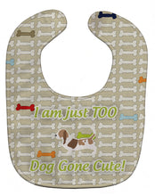 Load image into Gallery viewer, Basset Hound Dog Gone Cute Baby Bib BB6507BIB