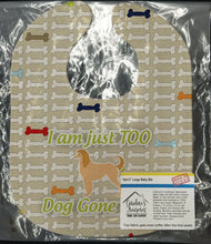 Load image into Gallery viewer, Afghan Hound Dog Gone Cute Baby Bib BB6511BIB