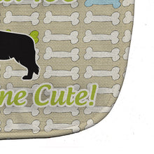 Load image into Gallery viewer, Black Border Collie Dog Gone Cute Baby Bib BB6528BIB