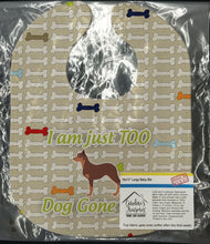 Load image into Gallery viewer, Australian Kelpie Dog Dog Gone Cute Baby Bib BB6534BIB