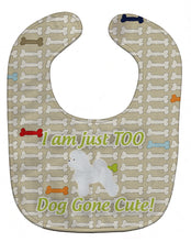 Load image into Gallery viewer, Bichon Frise Dog Gone Cute Baby Bib BB6550BIB