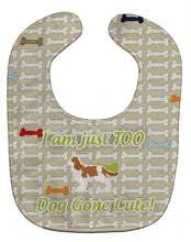 Load image into Gallery viewer, Cavalier King Charles Spaniel Dog Gone Cute Baby Bib BB6554BIB