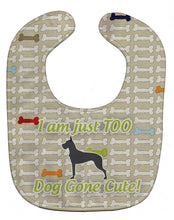 Load image into Gallery viewer, Great Dane Dog Gone Cute Baby Bib BB6580BIB
