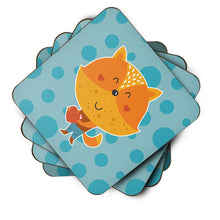 Load image into Gallery viewer, Polkadot Squirrel Foam Coaster  BB6729FC