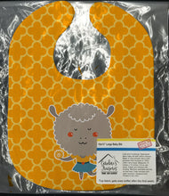 Load image into Gallery viewer, Cheerleader Lamb Sheep Baby Bib BB6730BIB