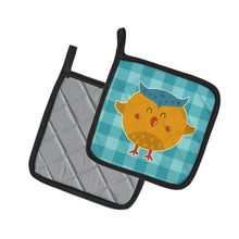Load image into Gallery viewer, Wise Owl Pot Holders - Set of 2 - Heat-Resistant Kitchen Essentials BB6732PTHD