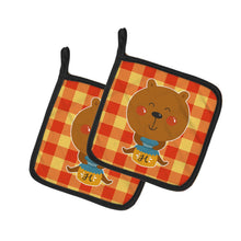 Load image into Gallery viewer, Honey Bear Pot Holders - Set of 2 - Heat-Resistant Kitchen Essentials BB6735PTHD