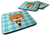 Load image into Gallery viewer, Dog in Tuxedo Foam Coaster  BB6737FC