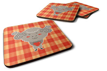 Load image into Gallery viewer, Ram with a Heart Foam Coaster  BB6738FC
