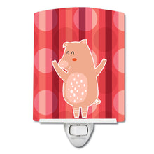 Load image into Gallery viewer, Dancing Pig Ceramic Night Light BB6742CNL