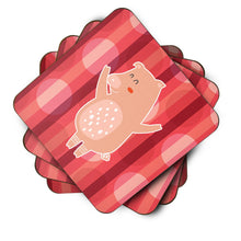 Load image into Gallery viewer, Dancing Pig Foam Coaster  BB6742FC