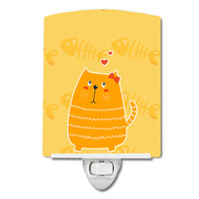 Load image into Gallery viewer, Fat Cat Love Ceramic Night Light BB6746CNL