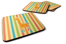 Load image into Gallery viewer, Giraffe in Socks Foam Coaster  BB6747FC