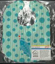 Load image into Gallery viewer, Polkadot Fish Baby Bib BB6756BIB