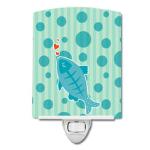Load image into Gallery viewer, Polkadot Fish Ceramic Night Light BB6756CNL