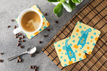 Load image into Gallery viewer, Polkadot Rabbit Foam Coaster  BB6757FC