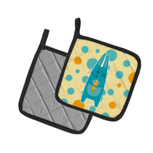 Load image into Gallery viewer, Polkadot Rabbit Pot Holders - Set of 2 - Heat-Resistant Kitchen Essentials BB6757PTHD