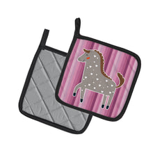 Load image into Gallery viewer, Horse Pot Holders - Set of 2 - Heat-Resistant Kitchen Essentials BB6759PTHD