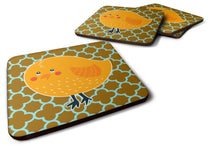 Load image into Gallery viewer, Bird on Quatrfoil Foam Coaster  BB6761FC