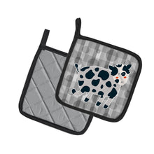 Load image into Gallery viewer, Cow Pot Holders - Set of 2 - Heat-Resistant Kitchen Essentials BB6764PTHD