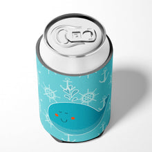 Load image into Gallery viewer, Whale with Anchors Can or Bottle Hugger BB6765CC
