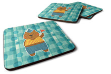 Load image into Gallery viewer, Celebration Bear Foam Coaster  BB6769FC