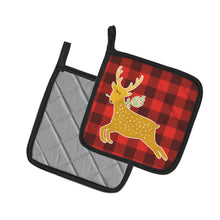 Load image into Gallery viewer, Deer Pot Holders - Set of 2 - Heat-Resistant Kitchen Essentials BB6773PTHD