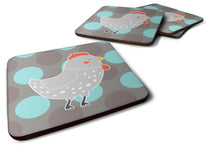 Load image into Gallery viewer, Grey Chicken Foam Coaster  BB6778FC