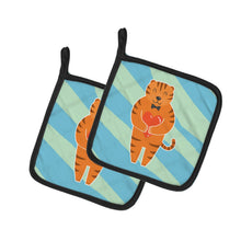 Load image into Gallery viewer, Tiger Pot Holders - Set of 2 - Heat-Resistant Kitchen Essentials BB6779PTHD