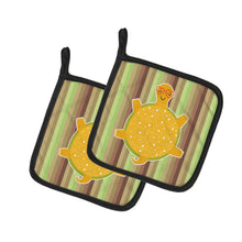 Load image into Gallery viewer, Turtle Pot Holders - Set of 2 - Heat-Resistant Kitchen Essentials BB6780PTHD