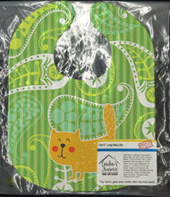 Load image into Gallery viewer, Cat on Paisley Baby Bib BB6785BIB
