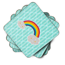 Load image into Gallery viewer, Rainbow in Clouds Foam Coaster  BB6789FC