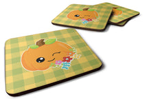 Load image into Gallery viewer, Mr. Winky Pumpkin Foam Coaster  BB6792FC