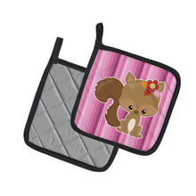 Load image into Gallery viewer, Squirrel Pot Holders - Set of 2 - Heat-Resistant Kitchen Essentials BB6793PTHD