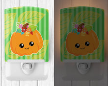 Load image into Gallery viewer, Pumpkin Fall Ceramic Night Light BB6796CNL