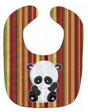Load image into Gallery viewer, Striped Panda Baby Bib BB6802BIB
