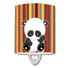 Load image into Gallery viewer, Striped Panda Ceramic Night Light BB6802CNL