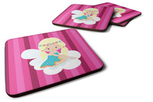 Load image into Gallery viewer, Blonde Fairy Foam Coaster  BB6808FC