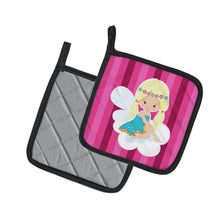 Load image into Gallery viewer, Blonde Fairy Pot Holders - Set of 2 - Heat-Resistant Kitchen Essentials BB6808PTHD