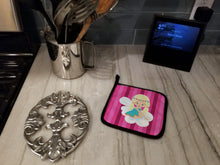 Load image into Gallery viewer, Blonde Fairy Pot Holders - Set of 2 - Heat-Resistant Kitchen Essentials BB6808PTHD