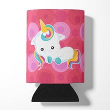 Load image into Gallery viewer, Polkadots Unicorn Can or Bottle Hugger BB6810CC
