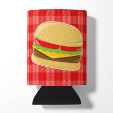 Load image into Gallery viewer, Hamburger Plaid Can or Bottle Hugger BB6812CC