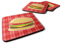 Load image into Gallery viewer, Hamburger Plaid Foam Coaster  BB6812FC