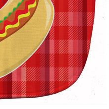Load image into Gallery viewer, Hot Dog Plaid Baby Bib BB6813BIB