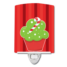 Load image into Gallery viewer, Christmas Cupcake Ceramic Night Light BB6814CNL