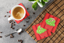 Load image into Gallery viewer, Christmas Cupcake Foam Coaster  BB6814FC