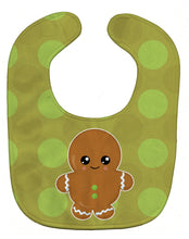 Load image into Gallery viewer, Christmas Gingerbread Man Baby Bib BB6816BIB