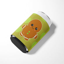 Load image into Gallery viewer, Christmas Gingerbread Man Can or Bottle Hugger BB6816CC