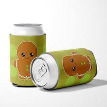 Load image into Gallery viewer, Christmas Gingerbread Man Can or Bottle Hugger BB6816CC