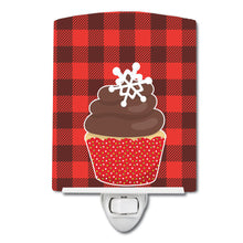 Load image into Gallery viewer, Christmas Cupcake Ceramic Night Light BB6817CNL